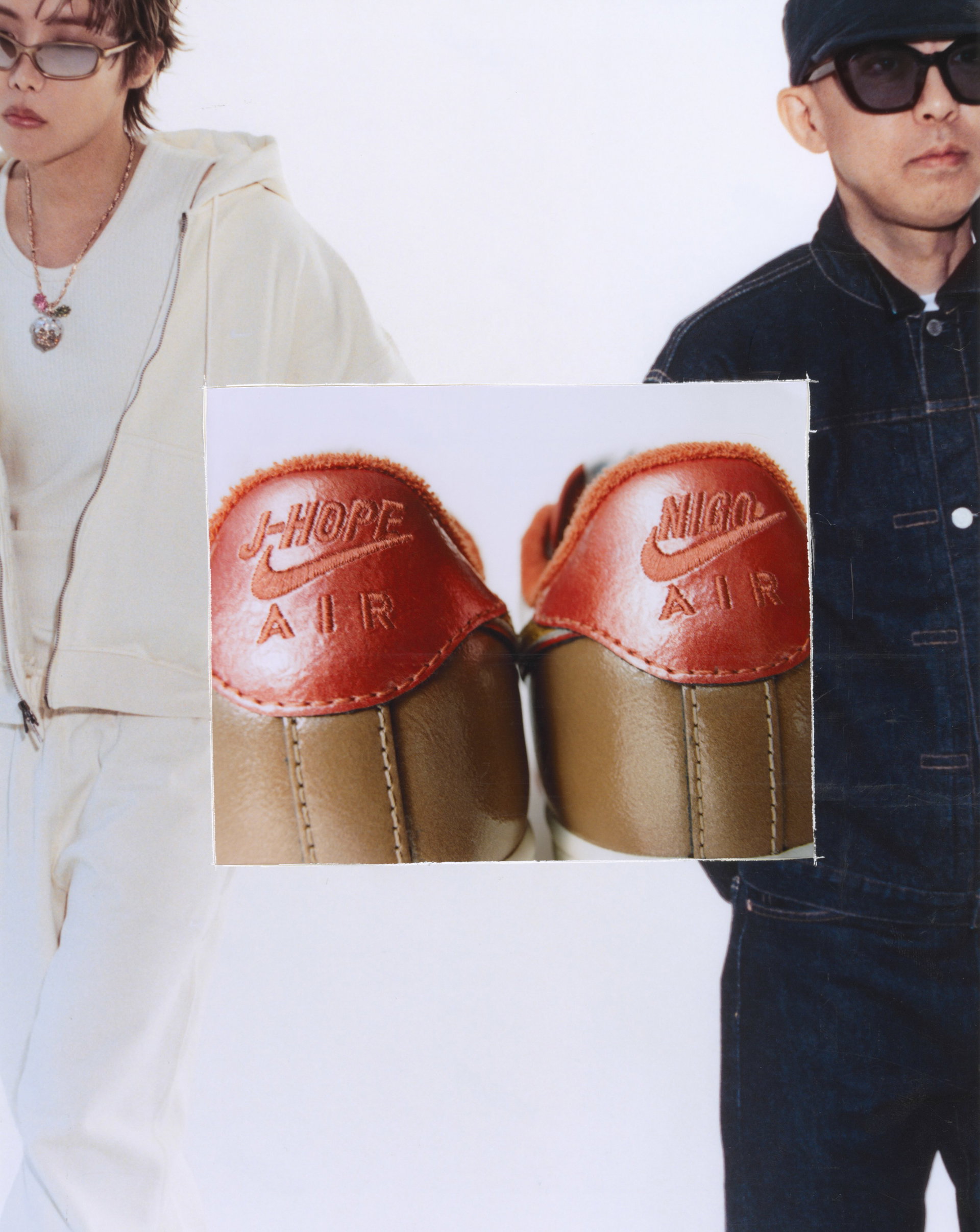 Two worlds. One force.

Nike Nigo x J-Hope Air Force 1 launches 10.17 on humanmade.jp, and 10.22 globally.