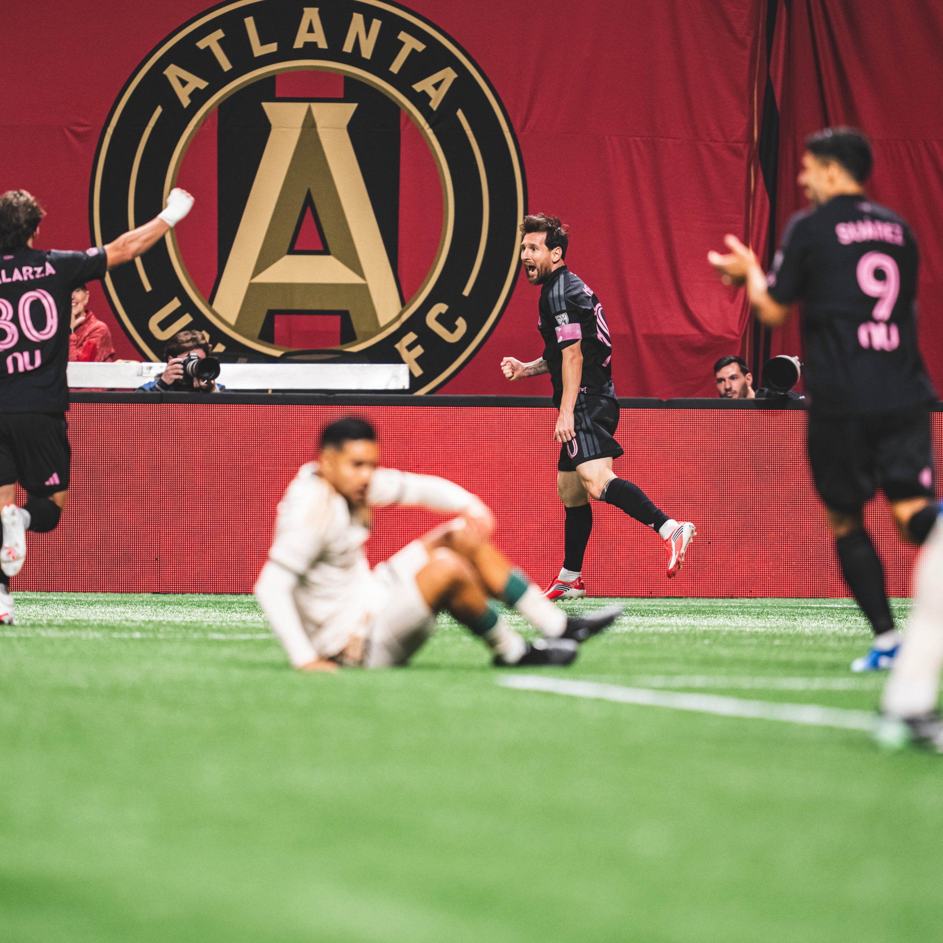 Una victoria más con @intermiamicf en un estadio que me trae recuerdos hermosos de hace poquito…..