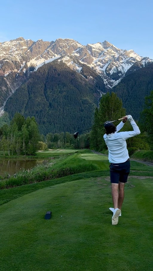 Natures tracer 🏔️ #golf