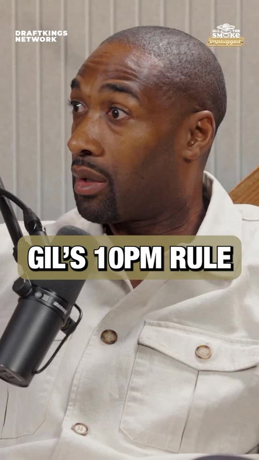 “There’s nothing out there.”

Gil drops his 10 PM rule to live by 🫡

Watch ALL THE SMOKE Unplugged with Gilbert Arenas on YouTube!
