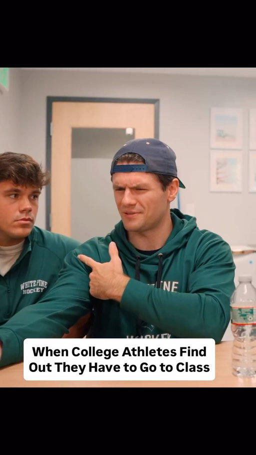 When College Athletes Find Out They Have to go to Class #collegesports #sketchcomedy #college #funny