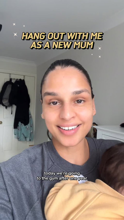 vlog 4 💫- it’s been one year since I’ve gone to the gym!! My whole pregnancy I was so nauseous 🤢 that I couldn’t fathom going! I was so nervous going back omg 😂