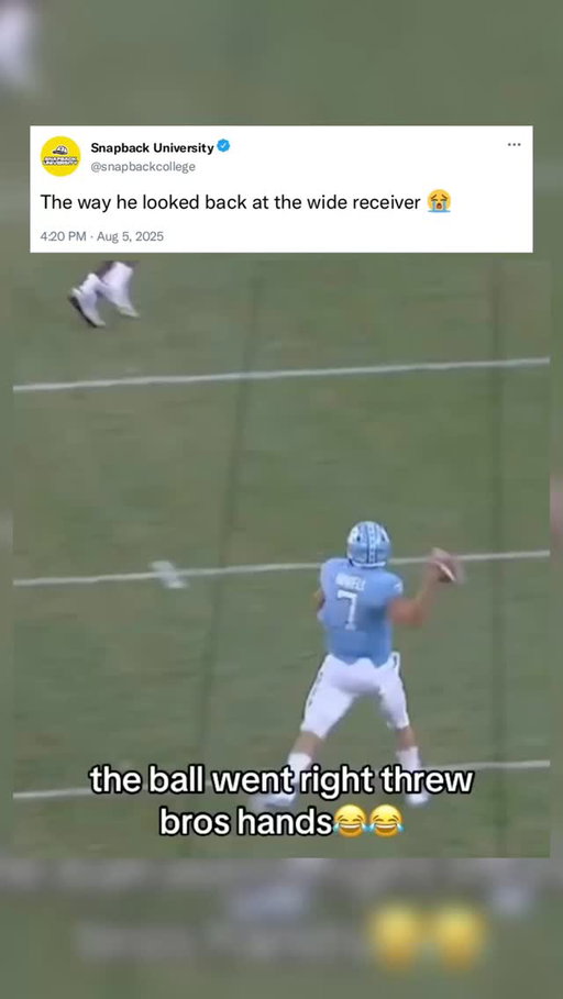 He couldn’t believe what just happened 😂😭
-

#cfb #college #football #collegefootball #cfbplayoff #sec #acc #bigten #funny #fyp #explore