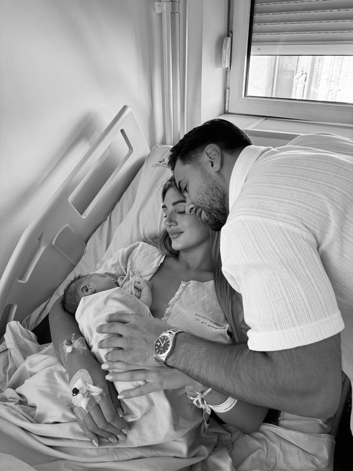 He’s here 💙 Our little baby boy arrived on August 7th, 2025 and life hasn’t been the same since. We’re completely in love and soaking in all the newborn magic. Taking things slow and enjoying this new chapter as a family of four 🤍