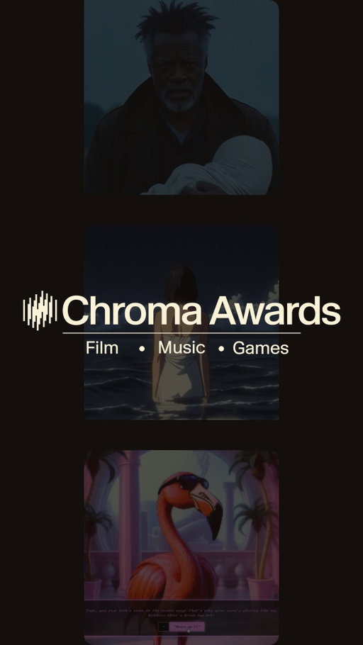 Announcing the Chroma Awards - The “Olympics” of AI Film, Music, and Games.

Comment “CHROMA” to receive the link.

Creative AI tools are reshaping how stories are told, breaking down barriers to entry, and giving new voices a seat at the table.

Register today:
- Submissions open September 1st.
- $1M+ in free trials
- $150K+ in cash prizes

Presented by @elevenlabsio, @freepik, FAL, @dreamina_ai, and @capcutapp
In partnership with @a16z, @klingai_official, @ltx.studio, @Boltdotnew, @Fairground.tv, @ImagineArtOfficial, and @OpenArt_AI

Video by @FloyoAI

#ElevenLabs #ChromaAwards #AIcompetition #AIcreator #AIcreators #AIfilms