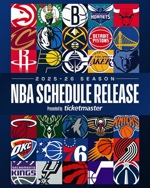 The 2025-26 NBA Season Schedule DROPS THIS WEEK 👀🍿Tune in to @goodmorningamerica and @todayshow tomorrow morning as the NBA Schedule Release presented by @ticketmaster begins.
