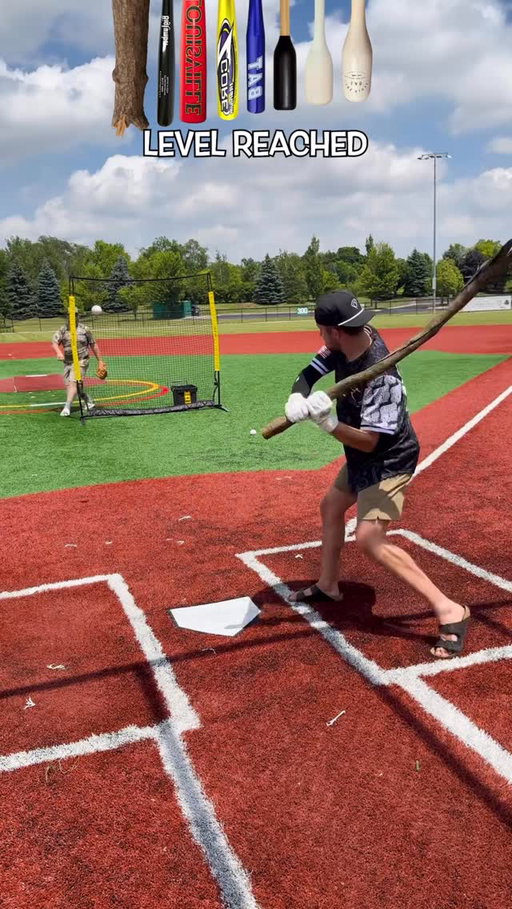 Feel free to roast our first few swings 😬…