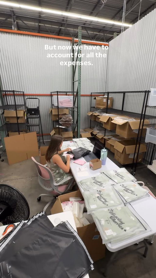 How much money I made from my brand’s most recent product drop yayyy I love oversharing!!! Hope this is helpful to any of you who want to start a business (or else) #brandowner #startingabusiness #bizowner #loungewearbrand