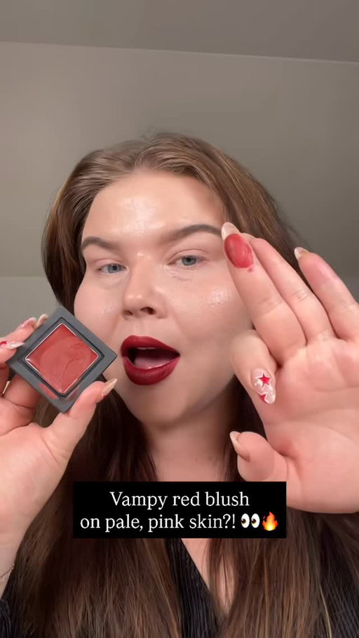 THIS BLUSH?! 😮‍💨🔥✨ Would you wear this?! 

@monica.raviii x @themobbeauty drops on 8/12!

#beauty #makeup #tryon #blush #makeupreview #mobbeauty