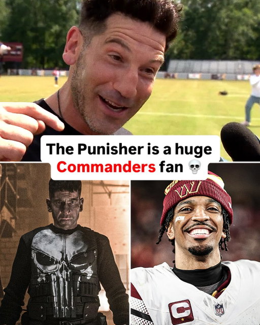 Jon Bernthal was so hyped to be at Commanders practice 🔥

(via @scott7news, @7newsdc)
