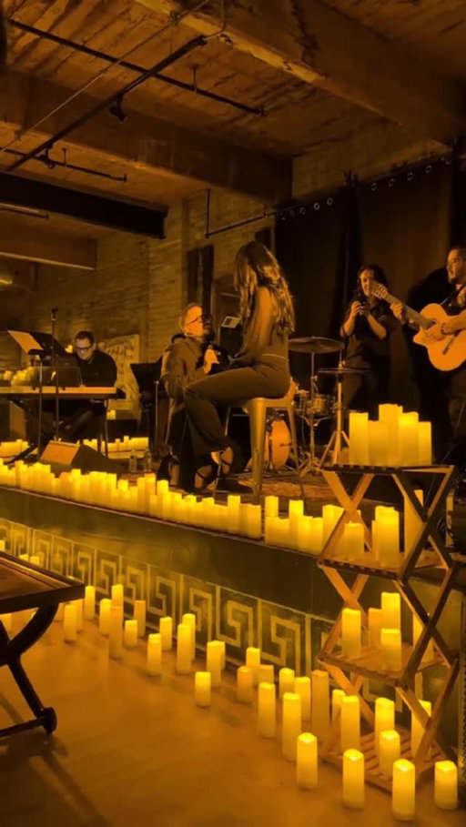 He sang his heart out and then asked her to be his forever 🕯️💍 A proposal in front of the entire Candlelight audience and we still have chills! 🥹

@stephanieessoto