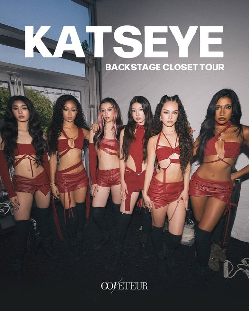 If you're obsessed with @katseyeworld, just wait until you see their closet. Styled by creative director @humberto, it's filled with everything from archival @balenciaga and Tom Ford-era @gucci to cult-favorite labels like @connerives, @duranlantinkyo, and @ottolinger. 

We went backstage after the group's Lollapalooza performance for an exclusive peek inside their tour closet. Tap the link in bio to see how Katseye’s “hot and c-nty” style (according to @meretmanon) influences their sound.

Photos: @rahulb91
Words: @kalaherh