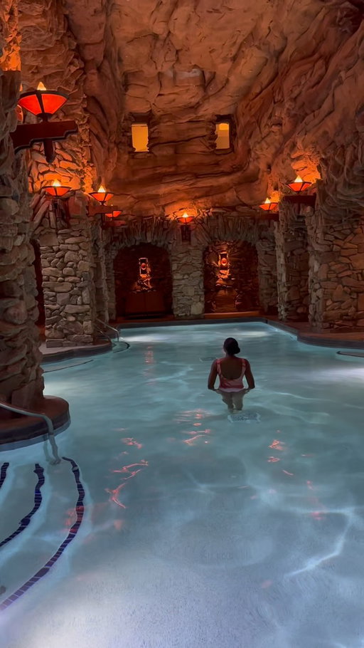 About that solo #roadtrip… it brought me right here to @omnigrovepark in Asheville, NC.
And when I tell you this spa is everything, believe me.

Highly recommend booking the Spa Pass where you can soak in mineral pools beneath glowing waterfalls, drift in the star-lit lap pool with underwater music, unwind in eucalyptus steam rooms and saunas, and sip tea fireside in the relaxation lounges. It’s 43,000 square feet of pure bliss. 

No wonder it’s been named one of the top resort spas in North America by Condé Nast Traveler.

P.S. There’s so much more to do at The Omni Grove Park & Inn beyond the spa, it’s a family-friendly resort with an incredible golf course, a variety of amazing restaurants, breathtaking views, and activities for everyone.

So, who are going there with? Let me know in the comments.

 #omnigroveparkinn #omnihotel  #asheville #thingstodoinatlanta #familyfriendlyresort #solotravels #spaday
