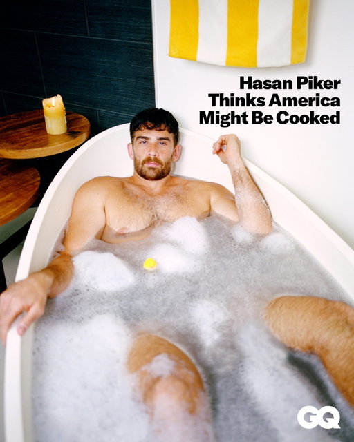 Martial law. Canceled elections. The combative leftist streamer @hasandpiker predicts an ominous possible future for the US. He’s fighting back the only way he knows how: by raging against Trump, Israel, Democrats, and the wannabe bad boys of the manosphere—in between beefs with his opps and gym sessions with his boys. Read the full profile by @kieranpressreynolds at the link in bio.

Photos by @mollymatalon