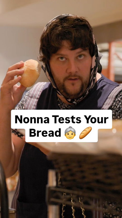 Don't try to pass off that day old stuff on Nonna 😤

Full version out now on my YouTube; link in bio!
.
@tremaribakery
@dmcreative.ca
.
#MarcAnthony #Nonna #Nonno #Italians #ItalianComedy
