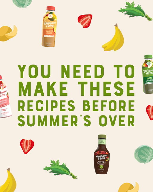 We’re wrapping up summer with some iconic recipes featuring fan-favorite Bolthouse Farms products 🌞

Which one has your vote for the ultimate summer treat? 🍓🥭👇

#bolthousefarms #smoothies #summerrecipes #summercocktail #snackideas #diypopsicles #summersalad #matcha