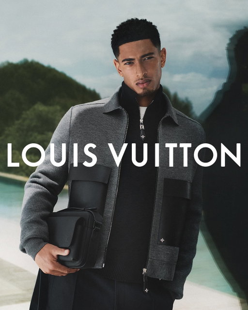 Jude Bellingham for Men’s New Formal. Friend of the House @judebellingham embodies the modern tailoring of @pharrell’s collection — a demonstration of effortless sophistication in contemporary silhouettes. Discover the pieces via link in bio. 

#JudeBellingham #PharrellWilliams #LouisVuitton