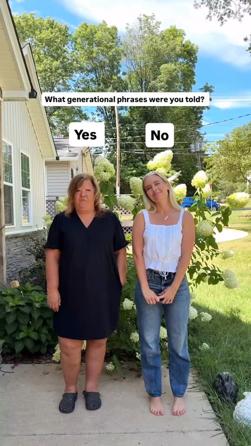 This is the power of breaking the cycle.

My mom just left after visiting for a couple weeks and I was thinking about all the cycles she broke to raise us differently. Generational healing comes from someone choosing to create new patterns, and consciously passing them down. I didn’t hear a lot of what my mom heard growing up.

With a new starting point different than my mom had, I now get to create new patterns for my own daughter.

What generational phrases are you rewriting? 💕 Sending love to everyone breaking the cycle.