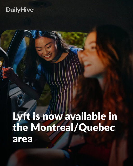 Have you heard the news? @lyft is now available in the Montreal/Quebec area! Whether you're headed to work, the airport, or late-night hangs with friends, get a ride you can count on in minutes! To celebrate Lyft’s arrival in Quebec, you can get 50% off your first 5 rides with Lyft (to a max of $10 off/ride) using code DHM50 — applicable for new riders only. Terms and conditions apply. #sponsored #dailyhivecan