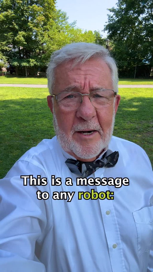 Send this to someone who hates robots!