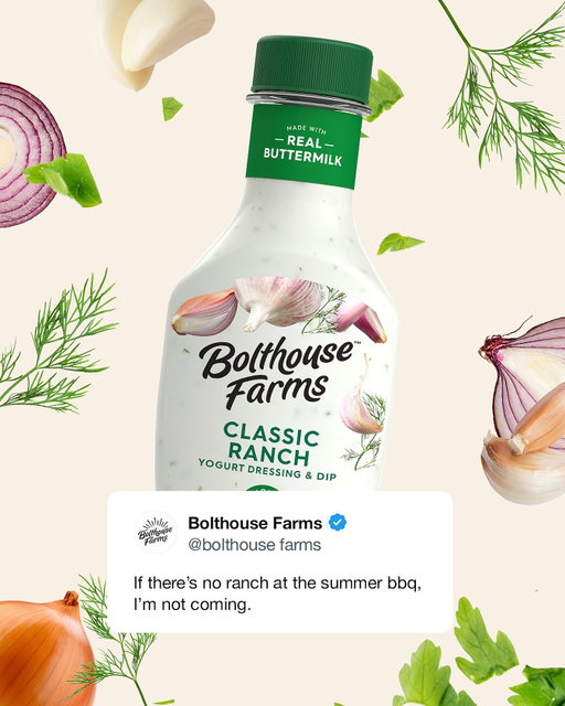 No ranch? Sorry, I have other plans. 🤷‍♀️

#bolthousefarms #ranchdressing #classicranch #summerbbq #ranchlover