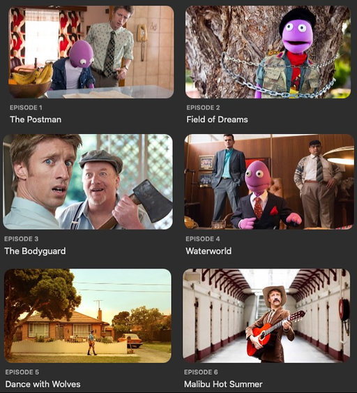 Fun fact: nobody at the network realised we'd named every episode after a Kevin Costner film until it was too late and as a result three people got fired