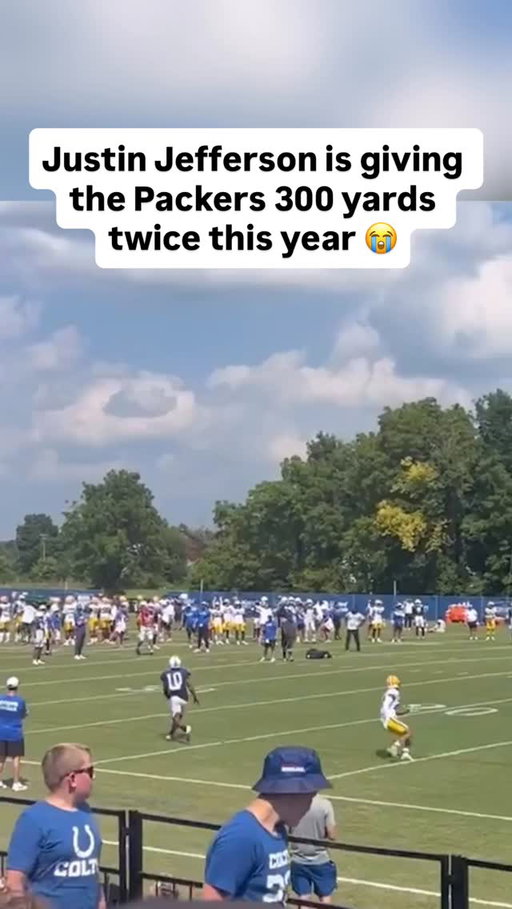 The Packers have a bunch of Eli Apples at corner 🕊️
