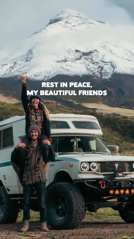 Stacey and I used to party hard together. And if she wasn’t boogyin’ next to me she was always 4x4’in mountains. That’s who she was. 

Years went by of trying to plan a trip together, and a few months ago it finally happened. We all went camping & that’s when I met Matt. The boy version of Stacey & no doubt her soul mate. One of the most talented, humble humans I’ve ever met.

I know in my heart, that if they knew that’s when they were gunna go, they wouldn’t have change a thing. And that to me is just so beautiful. A life giving it everything you have with no regrets. 

They will be with me on every adventure 🤍

#toyotaworldrunners
