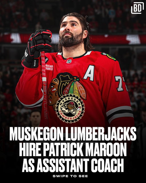 Less than a year after suffering a 21-20 loss to the BarDown team with a 20-0 deficit to start the game (oh, and winning a Clark Cup in the @ushl 😅🏆), the @muskegonjacks have hired Pat Maroon as an assistant head coach 🔥🪓