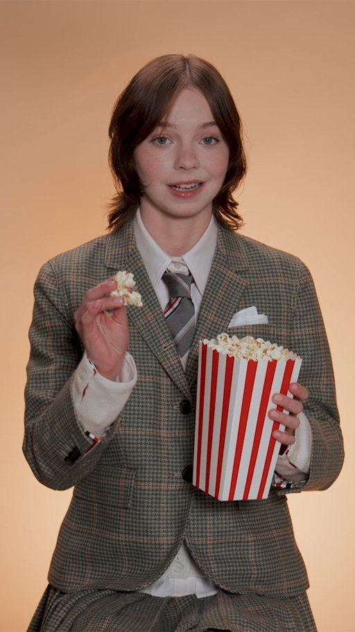 I would believe that Emma Myers knew what was cool before any of us.

Watch Emma's full episode of Pass the Popcorn at the link in bio! 🍿