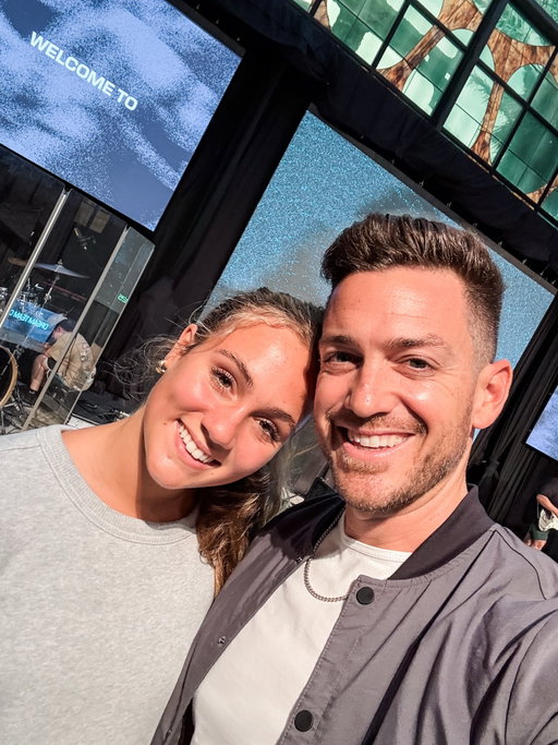 Proud moment: got to lead worship alongside my 16 year old today for the @weareradiant Dream Team Conference. 🥹 I think that makes me the oldest person on the stage 🤣