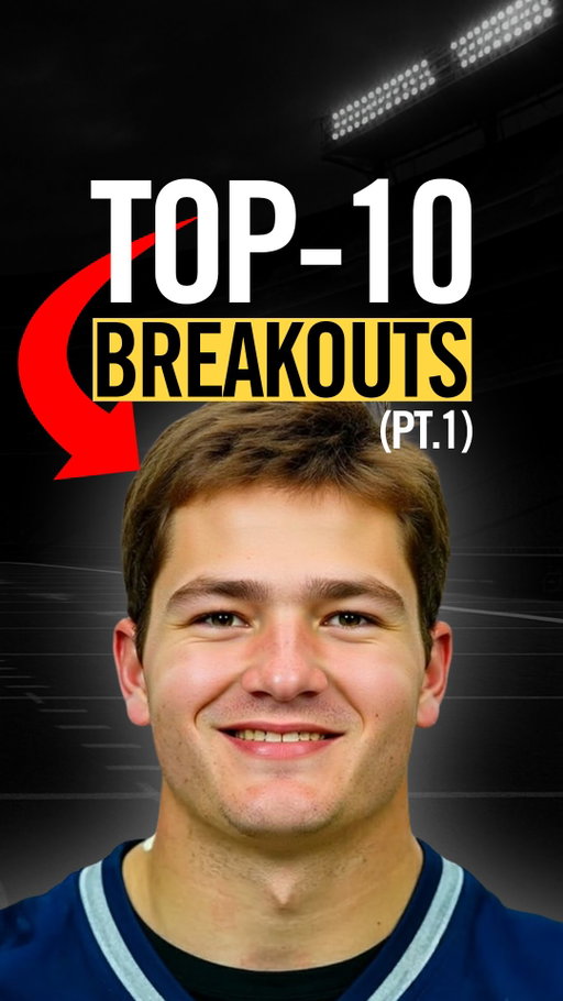 ⬇️ Comment “MVP” for my Top-150

🔥 I’m risking my house on these 10 breakout players

Last year it was Jayden Daniels, Malik Nabers, Brock Bowers.
This year? Let’s go.

10: Keon Coleman.
Only 2 WRs with 50+ targets had more yards per catch.
Still led the Bills in end zone looks… while missing 4 games.
That’s can’t-ignore upside.

9: Drake Maye.
In full starts he was QB7 in points per game…
Top-10 in rushing production.
Now with Diggs, a retooled O-line, and reports his processing has sped up?
Year 2 boom incoming.

8: Cam Skattebo.
Yes, he’s banged up.
But he built his rep as a 3-down bruiser who breaks tackles and stacks YAC.
By October… he could own this backfield.

7: Tyler Warren.
Best TE in his class.
And with Richardson hurt, Daniel Jones boosts him further as a pure passer.
This year’s Brock Bowers candidate.

6: Jordan Mason.
New team. Co-starter role.
Top-10 in true yards per carry AND breakaway rate.
It’s only a matter of time.

#FantasyFootball
#FantasyFootballAdvice
#FantasyFootballDraft
#FantasyFootballTips
#FantasyFootballLeague