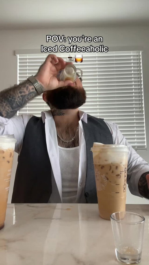 pour me another 😪😂 #reels #tiktok #funny #comedy #starbucks #coldbrew #coffee #icedcoffee #explore