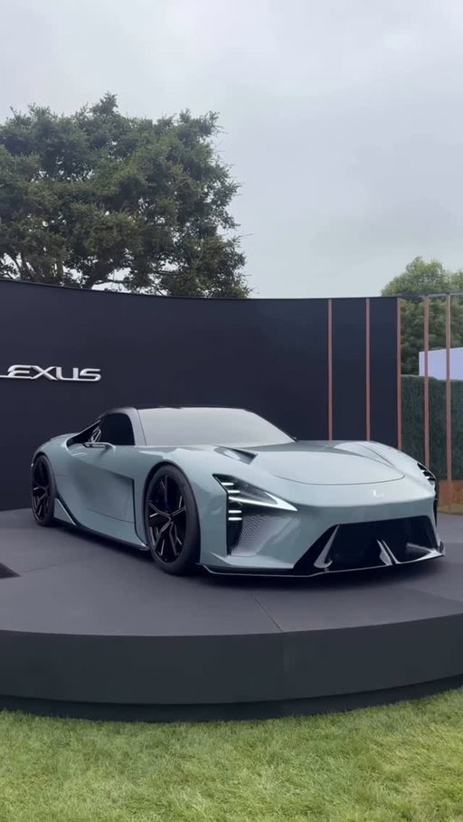 LEXUS Sport Concept, a vision for the next generation authentic sports car unveiled. ​
​
#LexusConcept #PebbleBeachConcours #MCW

📸: @winsis500