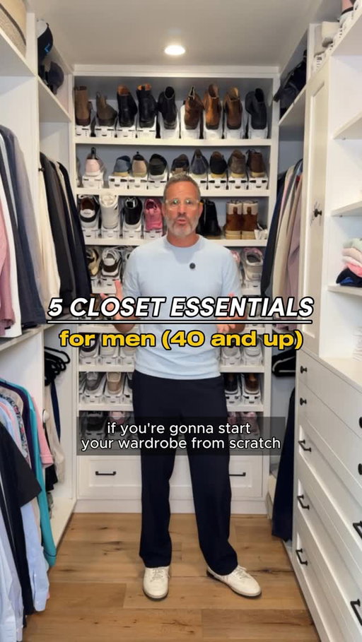The average professional man SHOULD be overhauling his wardrobe every two to three years at minimum. 🗣️

With style trends and tailoring evolving, it is important to regularly look at your closet and decide what is working and what is not.

If you were a client of The Weitz Effect and starting your wardrobe from scratch, here is what you would buy:

1. Navy trousers @andrewweitzbespoke  
2. Crisp white shirt @stefanbrandt_finestjersey  
3. Navy crewneck @giorgioarmani  
4. Bomber jacket @andrewweitzbespoke  
5. White sneakers @berluti  

These are the casual essentials I believe every man needs in his wardrobe. They form the foundation for creating dozens of different looks.

If you want the FULL breakdown of the core closet essentials I recommend for every man, I filmed a detailed video. Comment “CORE CLOSET” and I’ll DM you with more details 🎥

#mensfashion #mensstyle #andrewweitz #menswear #ootd #menstyle #styleessentials #wardrobeessential #casualoutfits