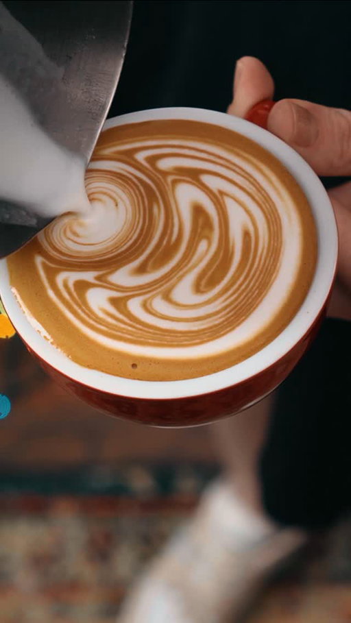 When the latte art is perfect but no one to share it with ❤️🫩🫣 #latteart
