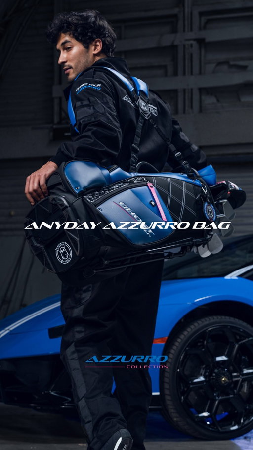 Inspired by speed. Defined by detail. Built for players who demand more. 

The Anyday Azzurro Bag coming soon to ghostgolf.com