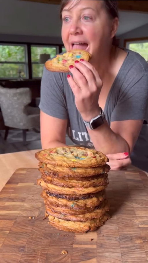 UPDATE!  I posted these cookies over a week ago, and there were nearly FOUR THOUSAND comments to get the recipe for these cookies.  However, there was a glitch in the auto response, and it would be nearly impossible for me to send the link directly to each of you. 😩

My friend @lori.wilderkilo just messaged me and said “Biz!  Your cookies are to die for!  We just made them.  Your auto cookie thing didn’t work but I found it on your website.” She then said “please recreate your post because they are so worth it!” Thanks Lori!

=====================

Baking is not my strong suit. Too many rules, too much precision, and not enough room for my usual “let’s wing it” energy 😅

With cooking, I can taste as I go, adjust on the fly, but baking? Baking wants me to follow directions. Rude.

So when I tell you these are THE BEST COOKIES I’VE EVER MADE, I’m not exaggerating. Gooey, chewy, golden perfection. They deserve a standing ovation (or at least a spot at your next summer BBQ 🍪☀️).

Comment COOKIES and I’ll DM you the recipe! Trust me, you don’t want to miss these.

#bakingwin #bbqcookies #summerdesserts #cookiequeen #mybizzykitchen #wwfriendly #notabakerbutdamn #worththerules

https://mybizzykitchen.com/2024/10/13/the-best-crispy-cookie-recipe/