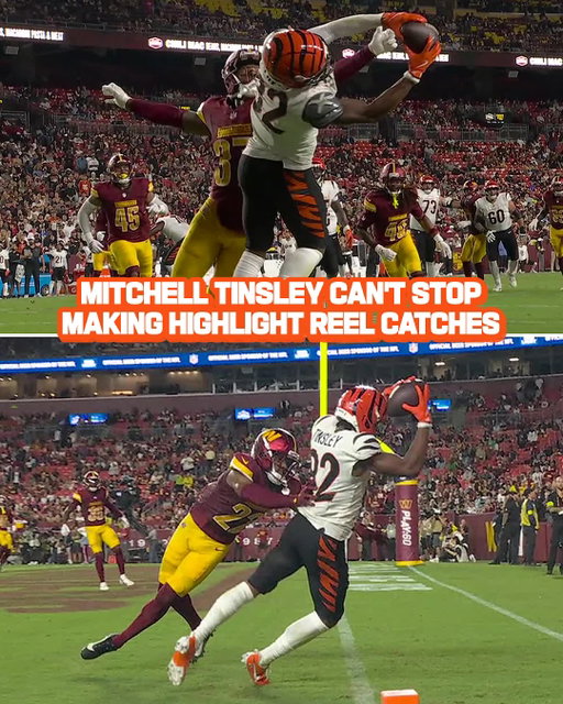 This is how you earn a roster spot 🔥

📺: #CINvsWAS on ESPN
📱: Stream on #NFLPlus and ESPN+