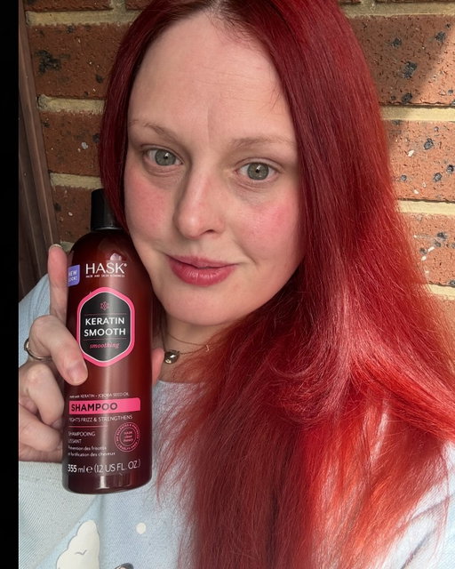 SMOOTH, SOFT, SLEEK HAIR is something we all want and I have found all this and more is achieved with Hask- a brand I’ve long seen but barely tried. 

I received the @haskhair Keratin Smooth Shampoo from Influenster to the test and both my hair and I love it- so much so that I went out and bought the matching conditioner! In both, the formula is infused with keratin + jojoba seed oil, and it really does what it promises — fights frizz while strengthening each strand.

My red is looking extra glossy, my hair feels so much softer, and best of all it’s cruelty-free! I’m always on the lookout for haircare that keeps my colour vibrant and my lengths manageable, and this one has definitely earned a permanent spot in my shower.

If you’re battling frizz or just want that silky smooth finish, this shampoo is such a win 🙌

Thanks to influenster @influenster and @haskaustralia for sending this over. I’m definitely keen to check out more from Hask now! 

Have you tried Hask? 

#HaskHair #KeratinSmooth #FrizzFreeHair #GlossyHair #CrueltyFreeBeauty #HaircareFavorites #missnellebelle #influenster @influenster @haskaustralia #complimentary #HASKAustralia #HairAndSkinKindness #haskkindness
