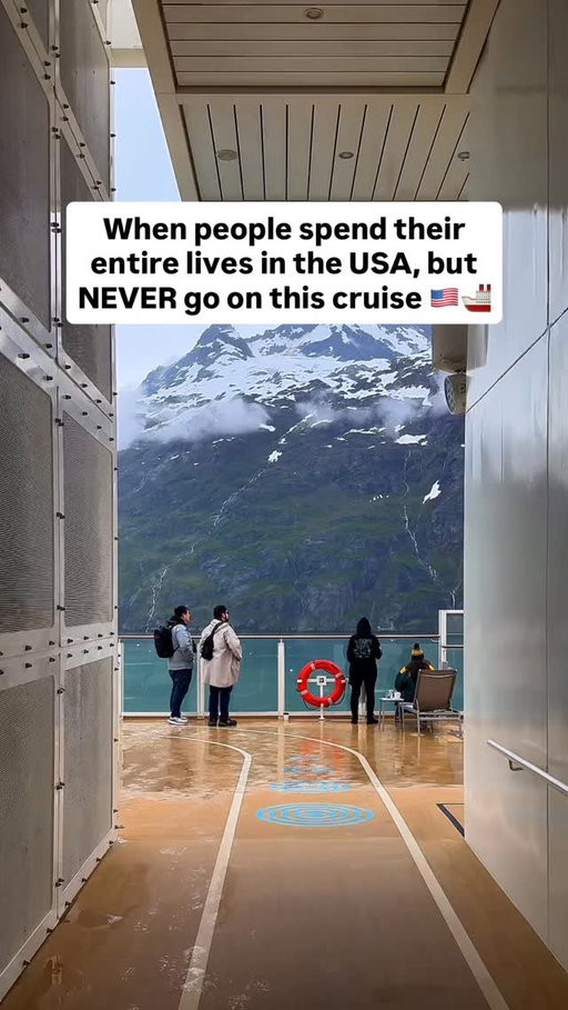 every American NEEDS to do this Alaska cruise at least once in their life!🚢

send this to someone you want to go with! 

And follow me @shelbyreickstravels for adventures from around the world!

#alaskacruise #alaska