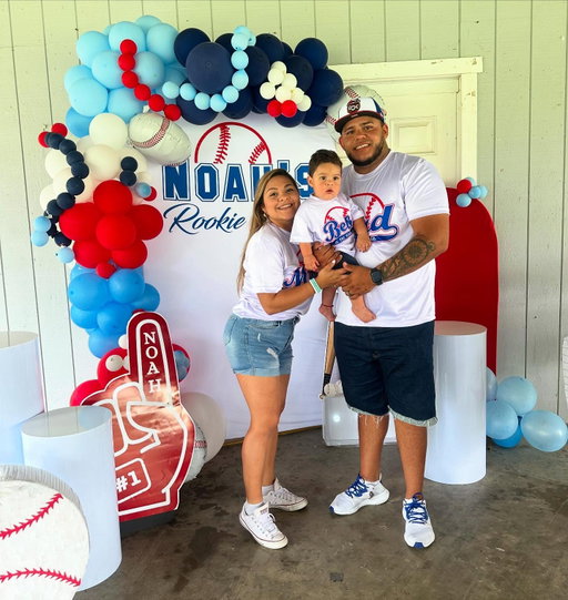 Noah’s rookie year⚾️‼️ 

 #1stbirthday #rookieoftheyear #firstbirthdayparty
