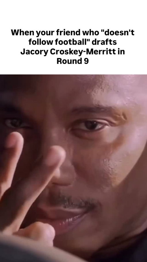 Jacory Croskey-Merritt may actually go round 3