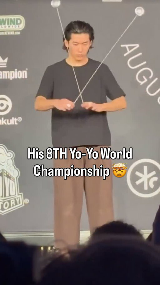 Japan’s Hajime Miura secures his 8th 3A Yo-Yo World Championship ‼️🤯

(🎥 via X/StarSnap_1)