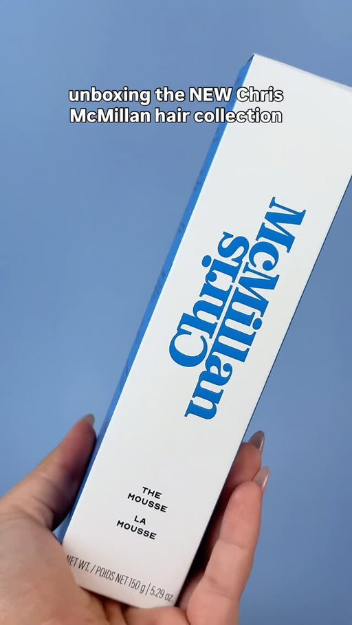 They’re perfect 🥹 Try all seven of the new Chris McMillan hair products, now at Sephora.

💙 The Mousse
💙 The Gel
💙 The Major Hairspray
💙 The Wand 
💙 The Glassy Smooth Blowdry Spray