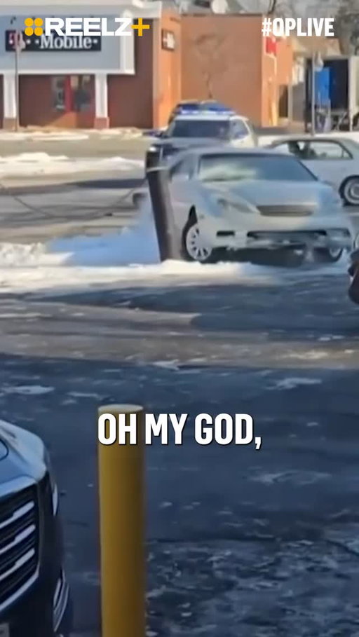 Springfield, MA. One woman, one car, zero chill. She turned a chase into bumper cars with the police. #OPLive #OPNation #REELZ #REELZPlus #BumperCars #SpringfieldMA