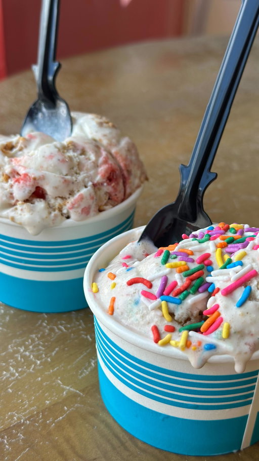 The heat is on! 🥵 Ice cream lovers unite - let's chill until it cools down! #bogo #miamidesserts #miamiicecream #wynwood #coconutgrove #ftlauderdale #dessert #sweettooth #dessertlovers #dessertsofinstagram #dessertgoals #treatyourself