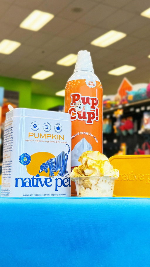 Is your pup obsessed with pumpkin? Us, too. Bring your pumpkin superfans in to celebrate National Dog Day and everyone’s fave fall flavor with a FREE pumpkin Pup Cup! 

On Tuesday, August 26th from 6-8PM at your local Petco, made with whipped @_pupcup_ and topped with @nativepet pumpkin supplement powder. (Tasty AND tummy-approved!)