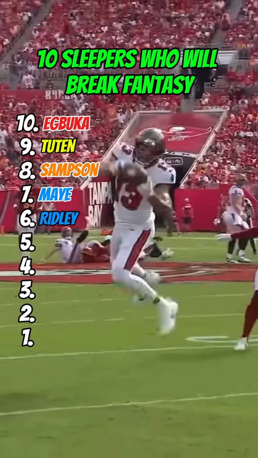 Fantasy Football Sleepers #fantasyfootball #nfl