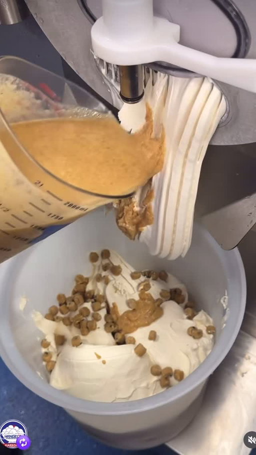 This one’s tying everything together! We’re going #BehindTheScoop to craft a batch of our NEW Knot Your Average Dough ice cream.🍪🥨
Cookie dough pieces, salted pretzel ripple and cookie dough flavored ice cream together in our new Knot Your Average Dough ice cream.
